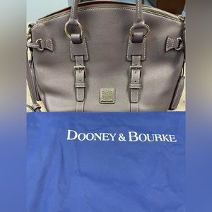 Dooney and Bourke elephant large pebble grain  shoulder bag